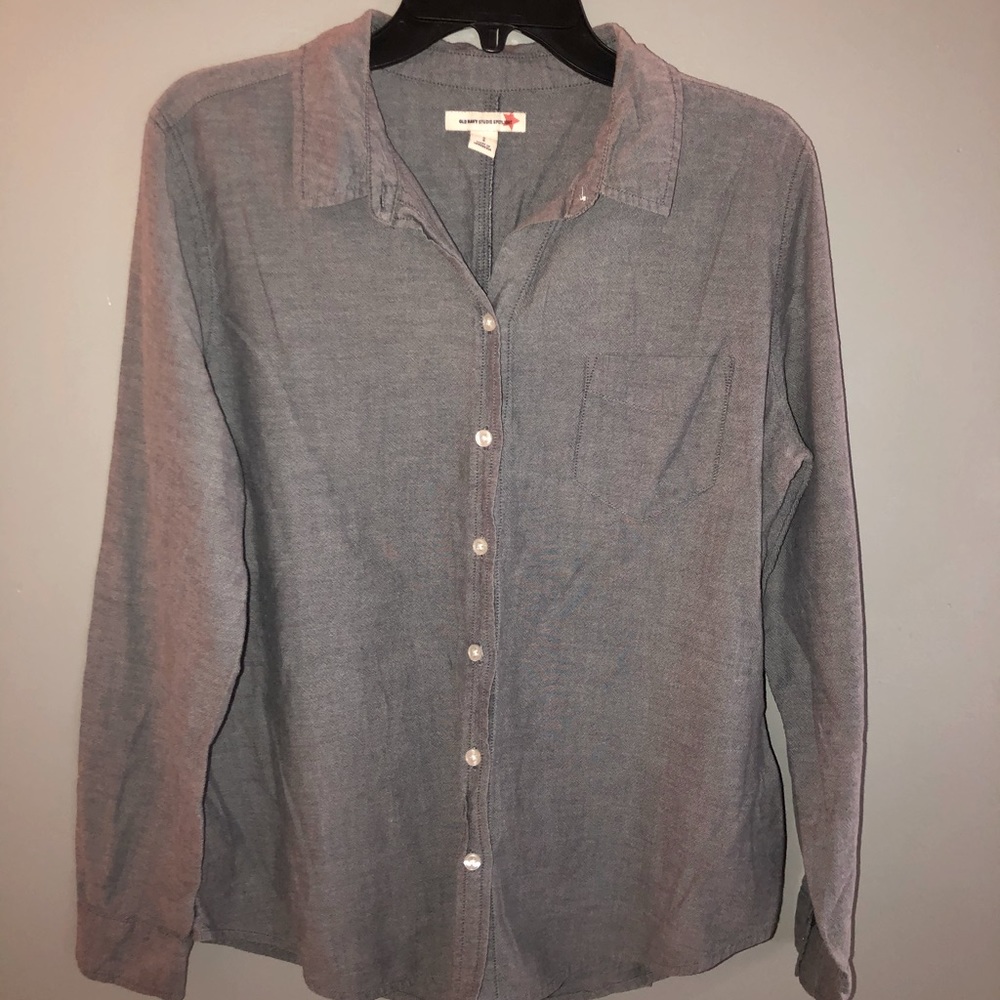 Grey Button Down Shirt